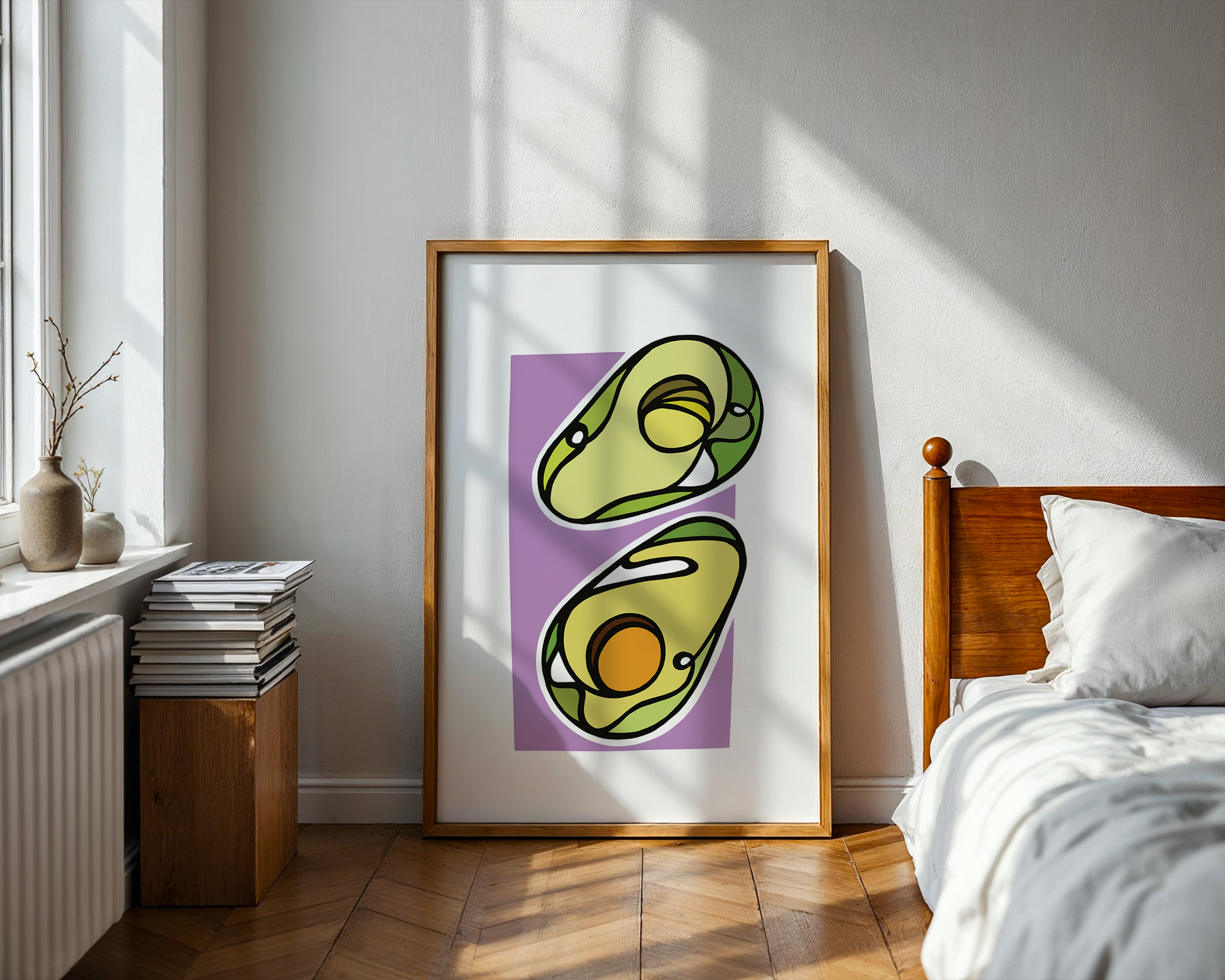 Swirly Avocado (Digital Download)