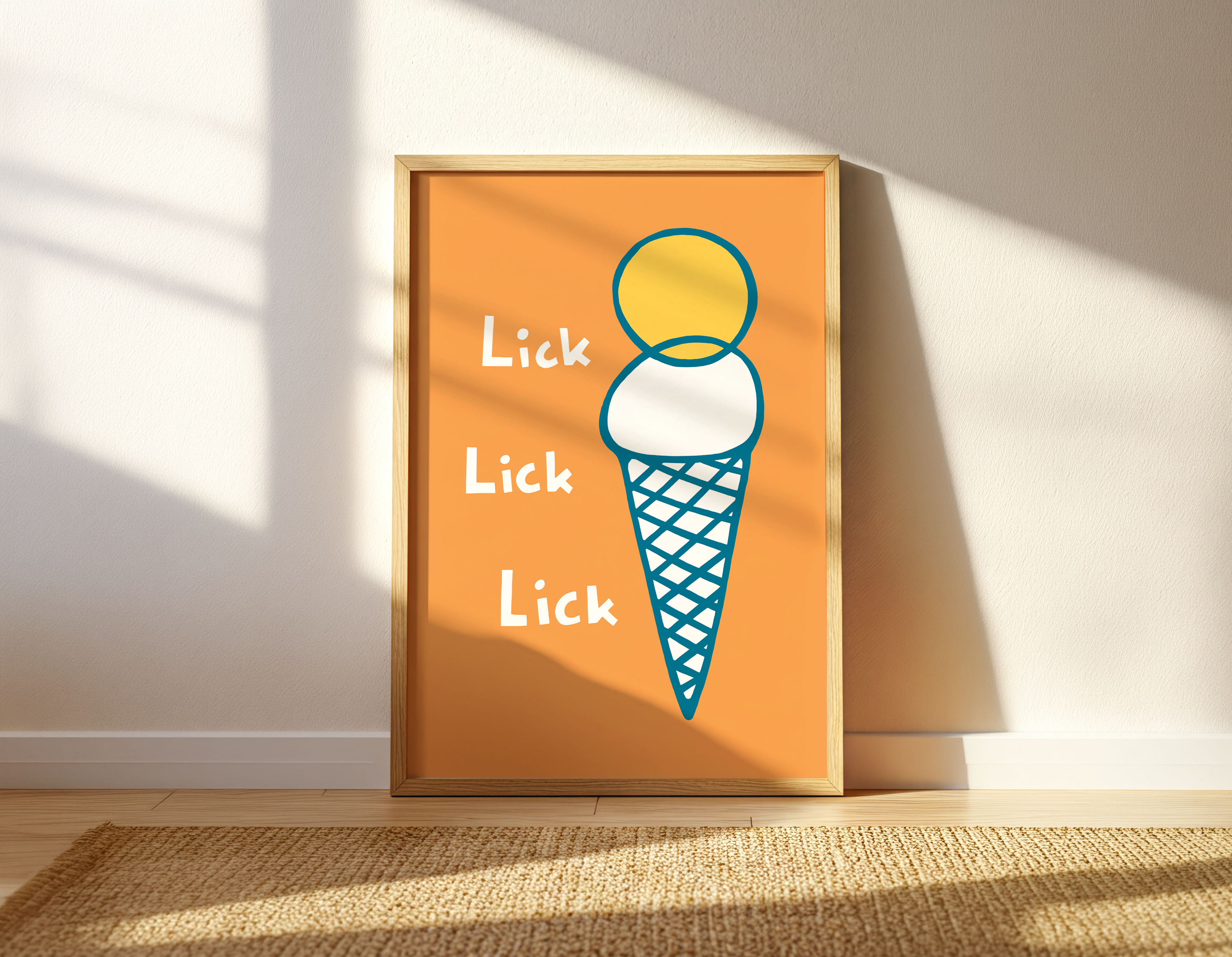 Lick Lick Lick (Orange, Digital Download)