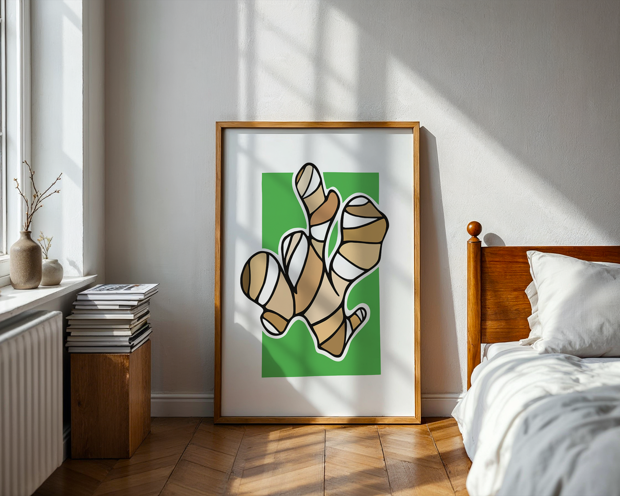 Swirly Ginger (Digital Download)