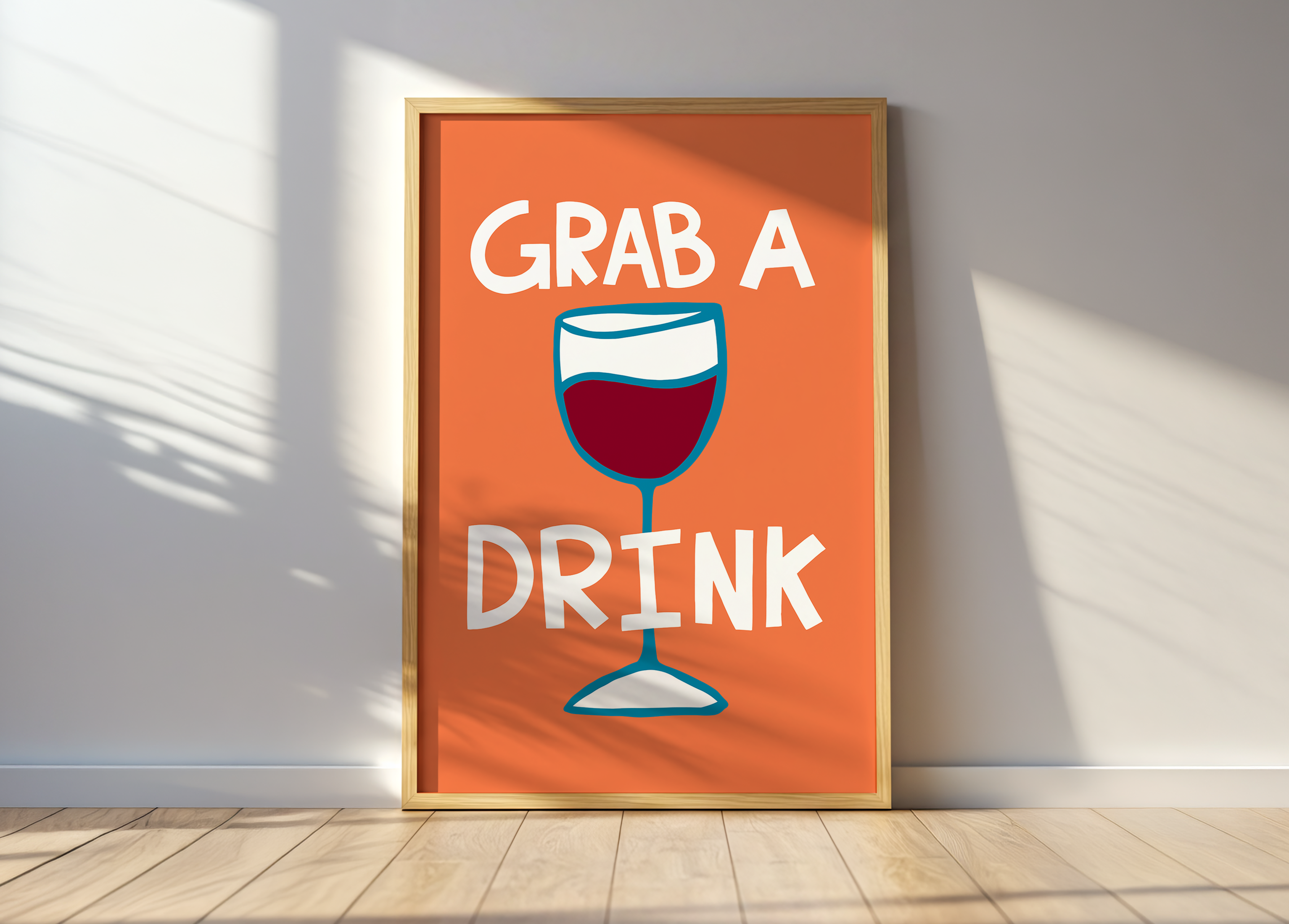Grab A Drink (Orange, Digital Download)