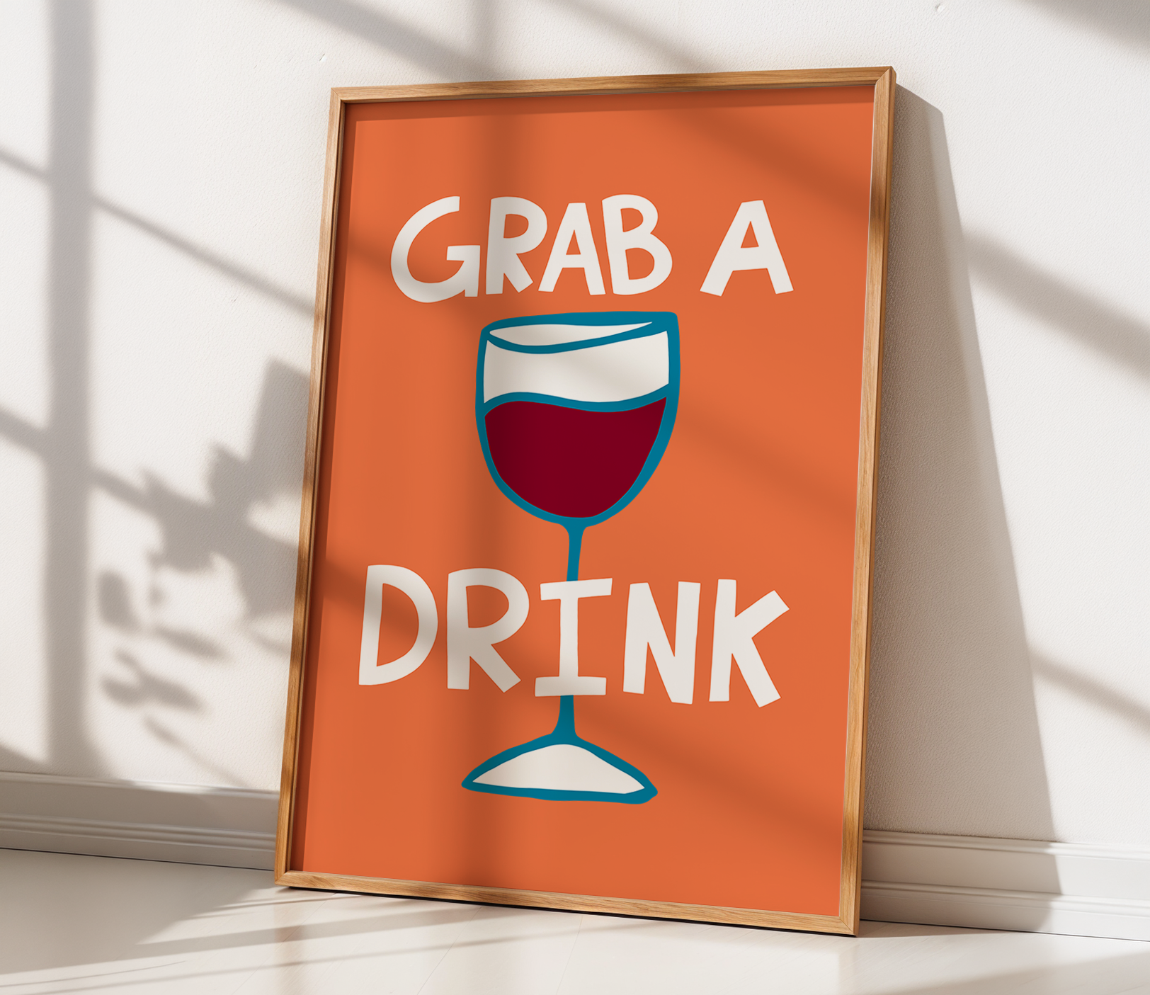 Grab A Drink (Orange, Digital Download)