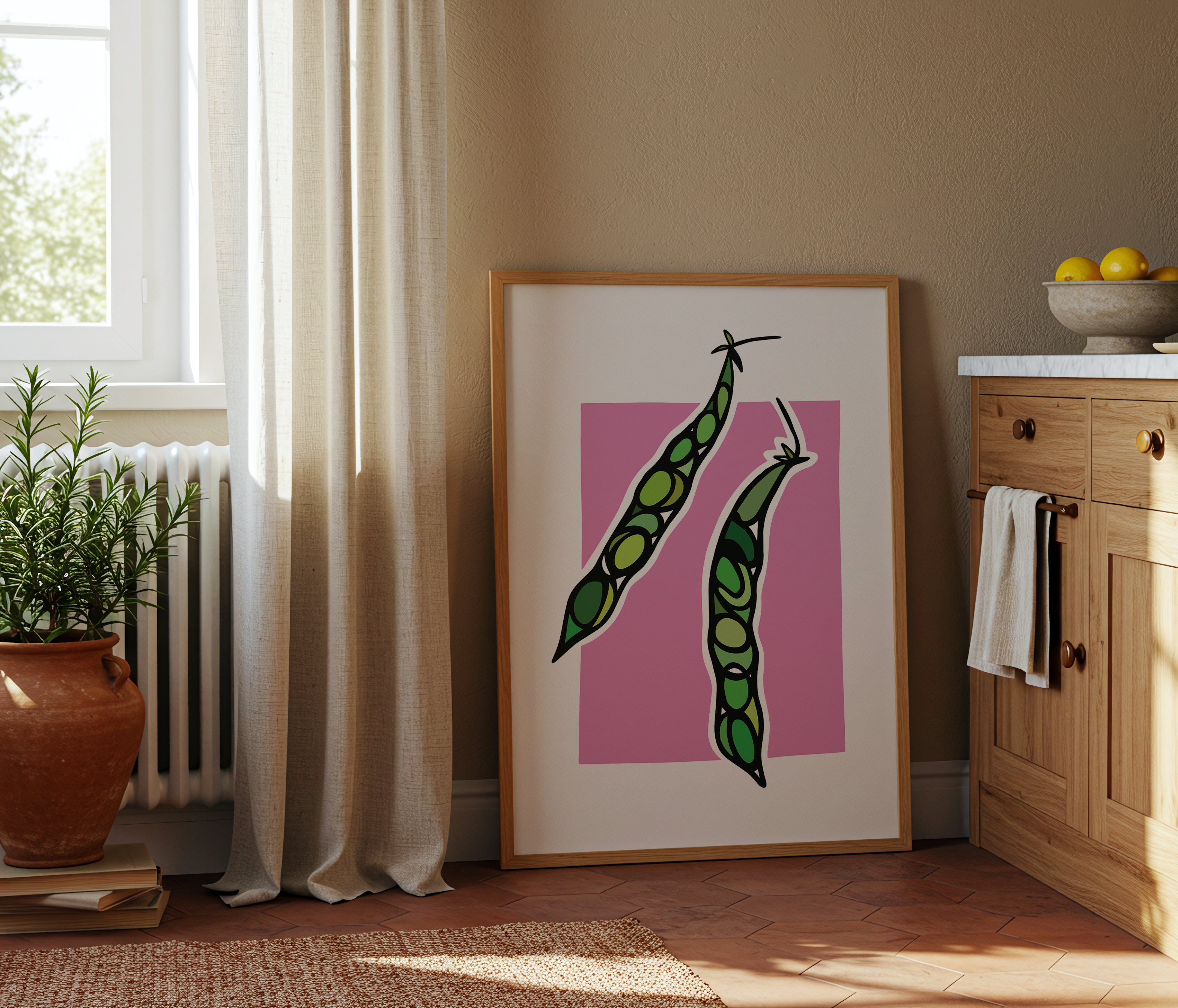 Swirly Peas (Digital Download)