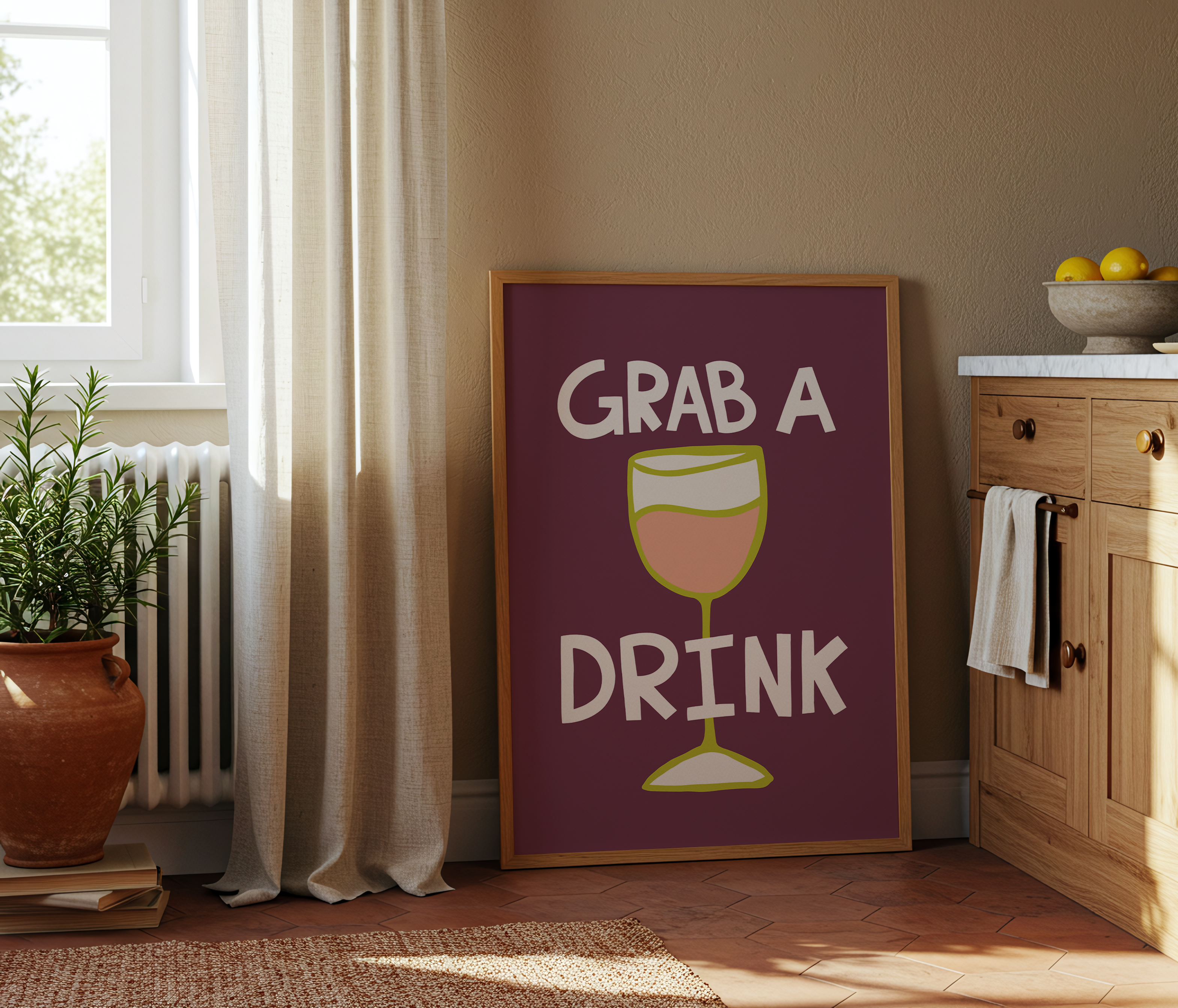 Grab A Drink (Purple, Digital Download)