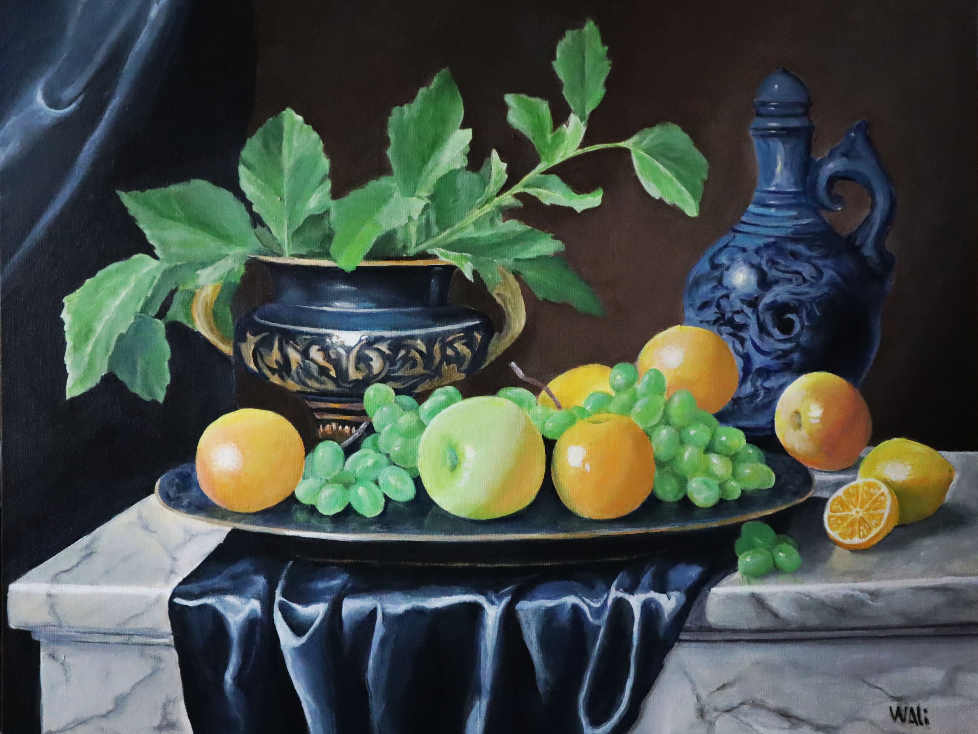 Decorative Still Life Oil Painting