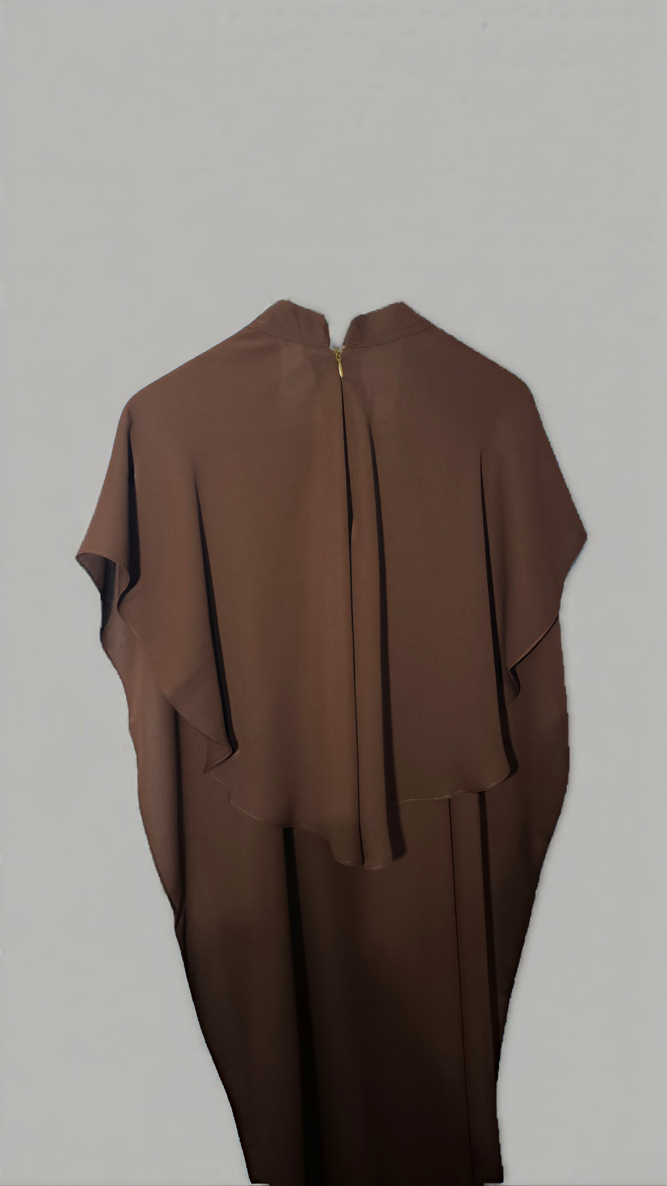 Maliha Brown Collar Tudung | Turtoishawl