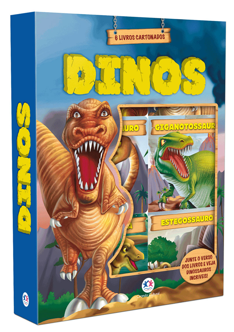 Dinos - Coleção de Livros Cartonados