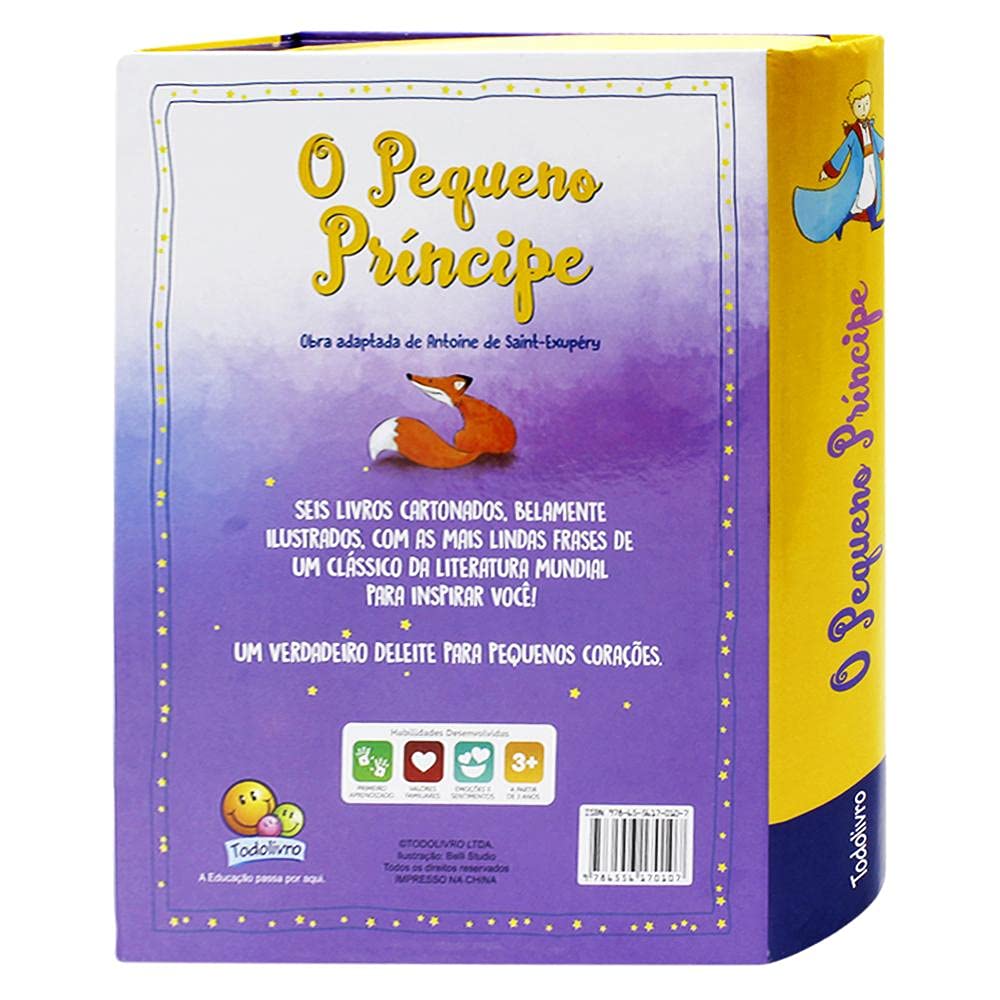 Box O Pequeno Príncipe - Coleção de 6 Livros Infantis