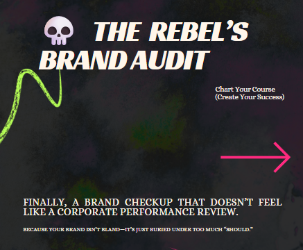 Rebel's Brand Audit Workbook