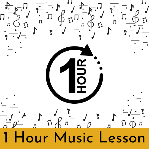 1 Hour Personalized Music Lessons Online
