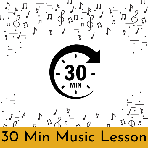 30 Minutes Personalized Music Lessons Online