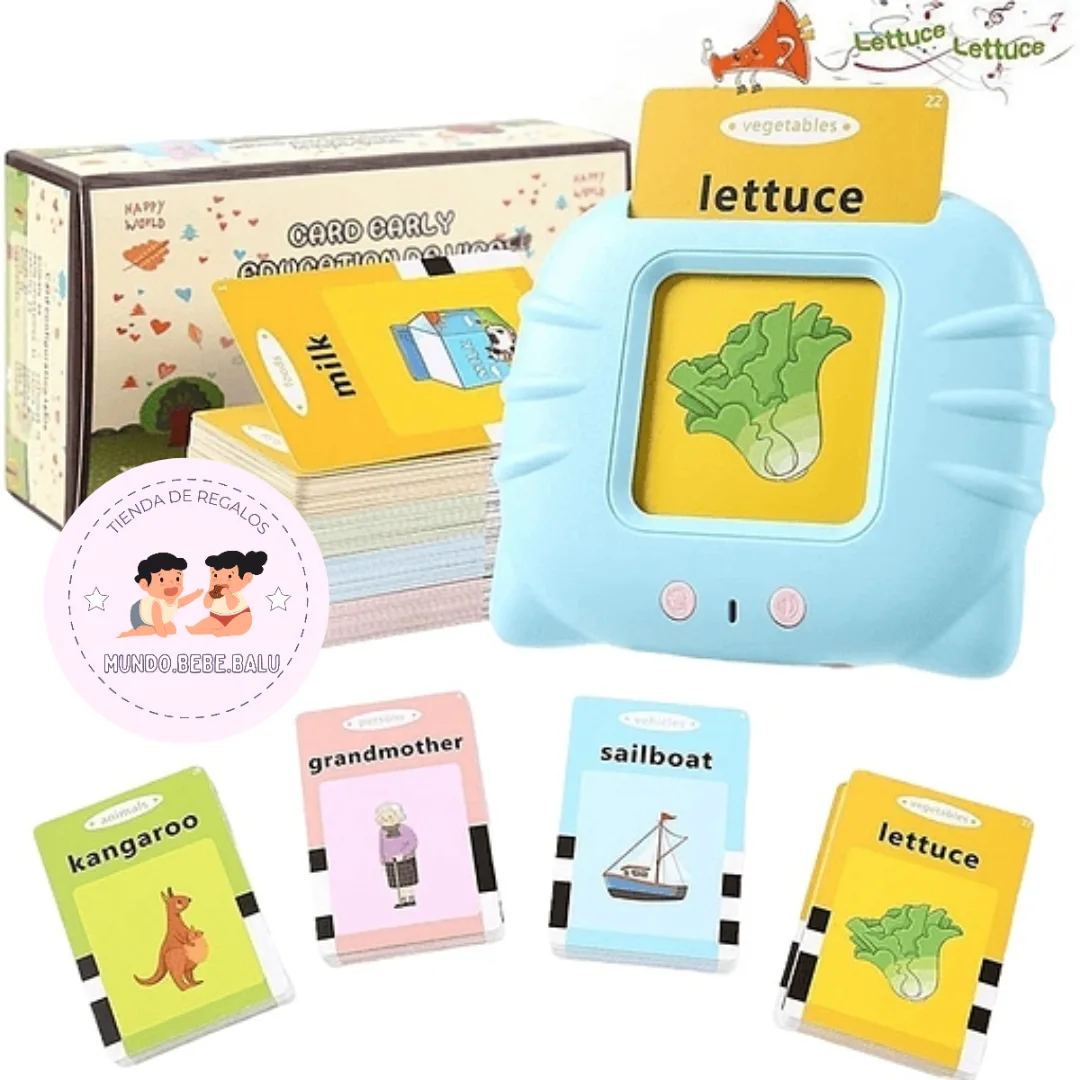 Máquina electrónica educativa de tarjetas