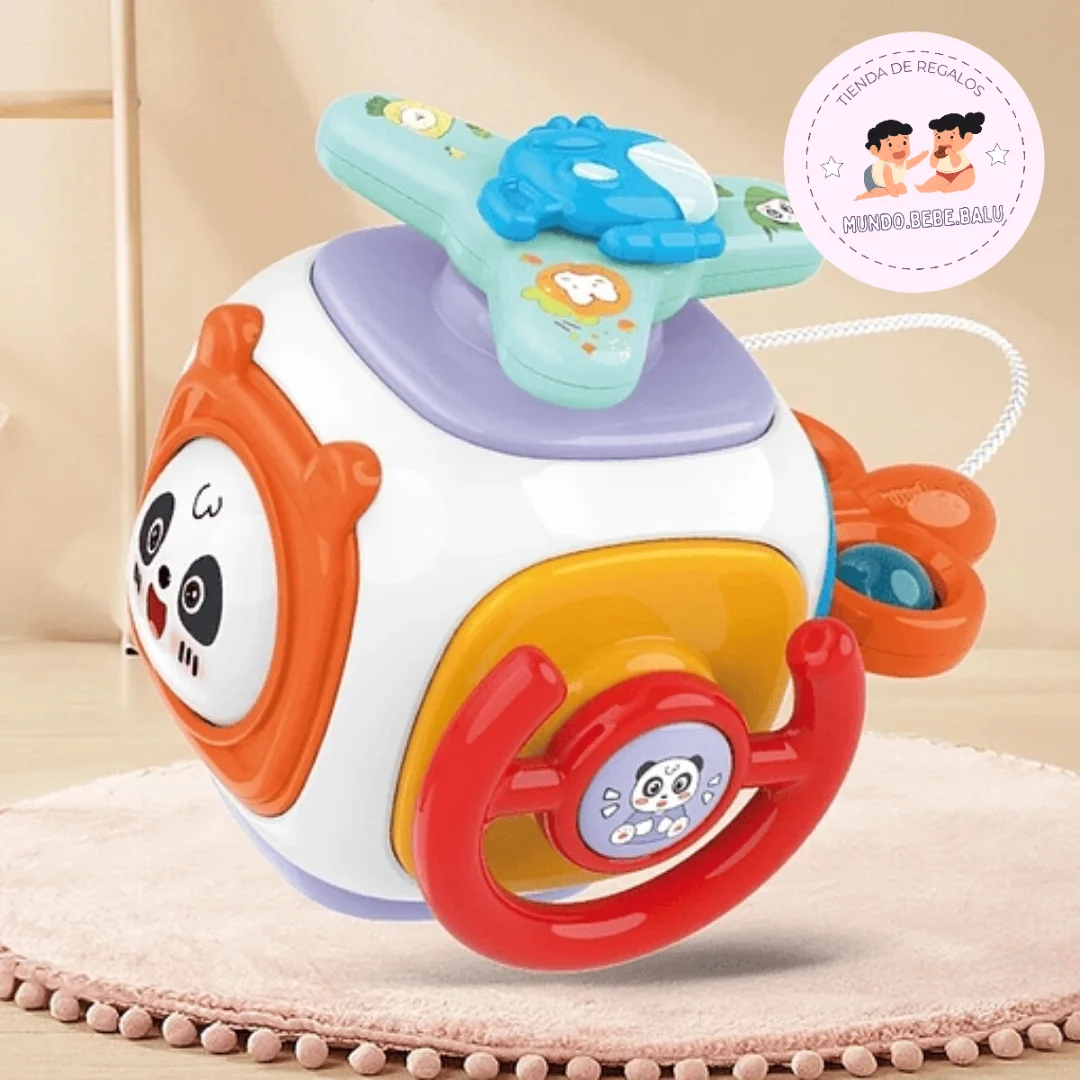 Cubo de actividades para bebés