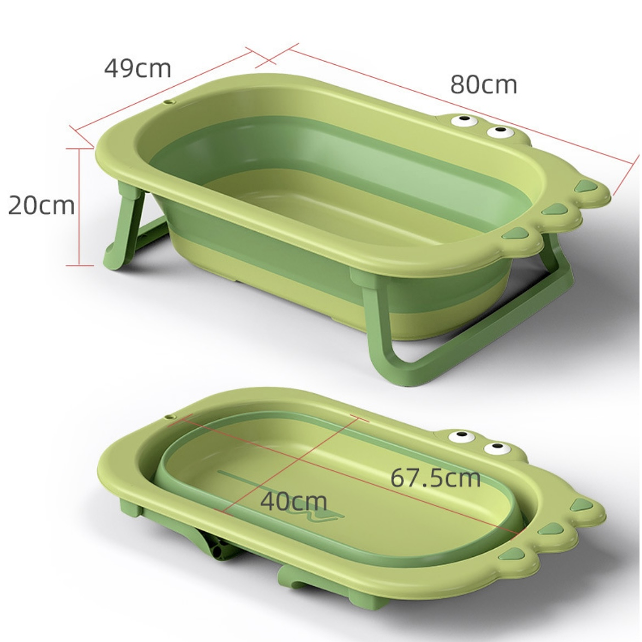 Bañera plegable para bebé
