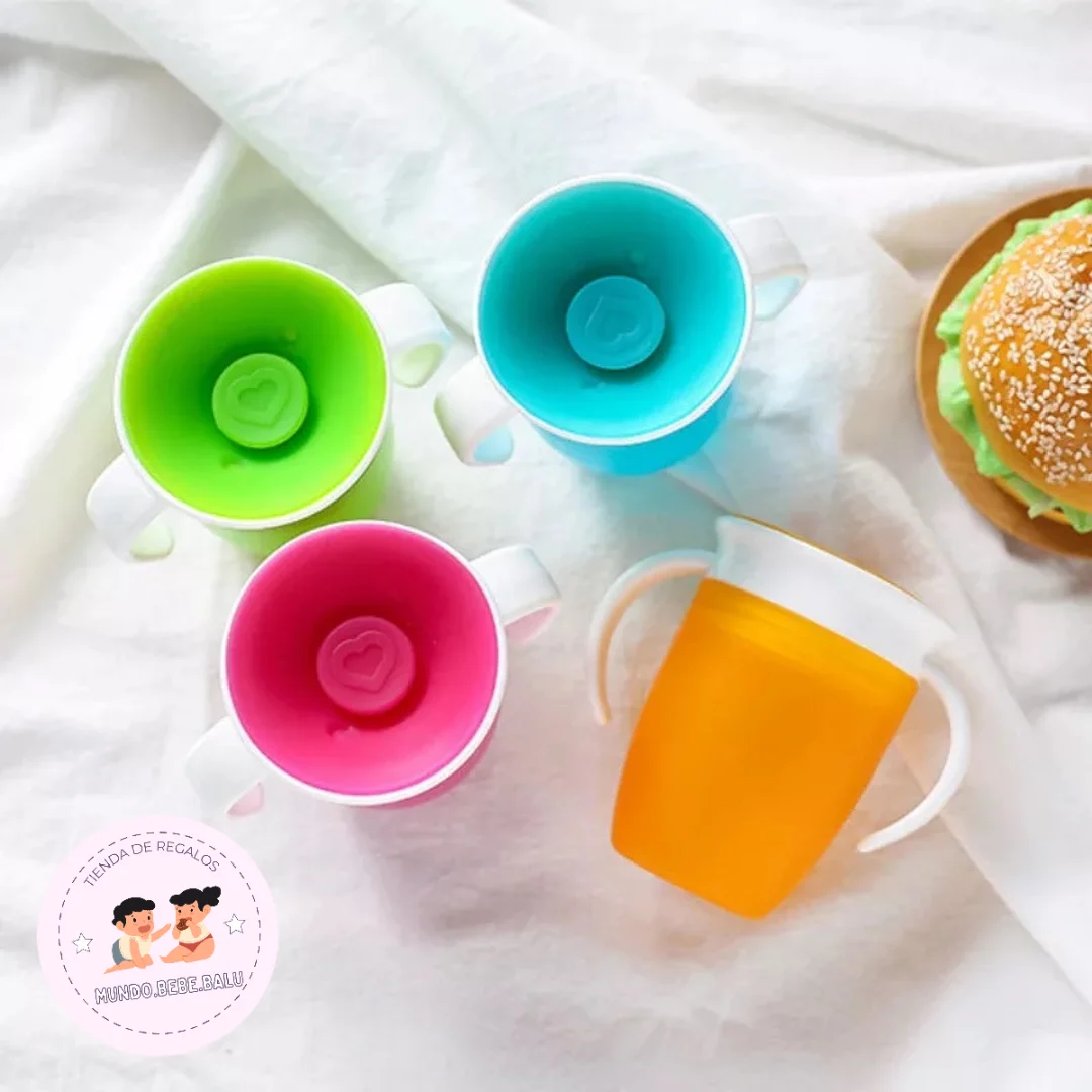 Vaso antiderrame para niños 360°