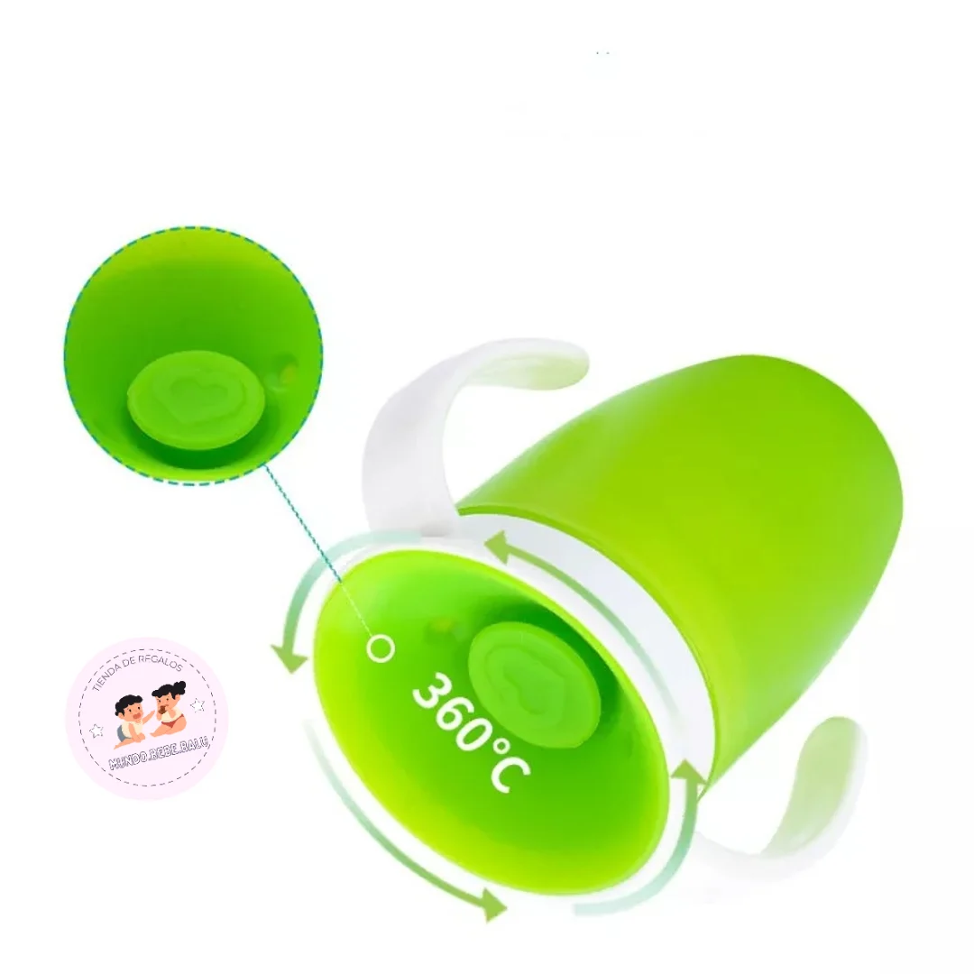 Vaso antiderrame para niños 360°