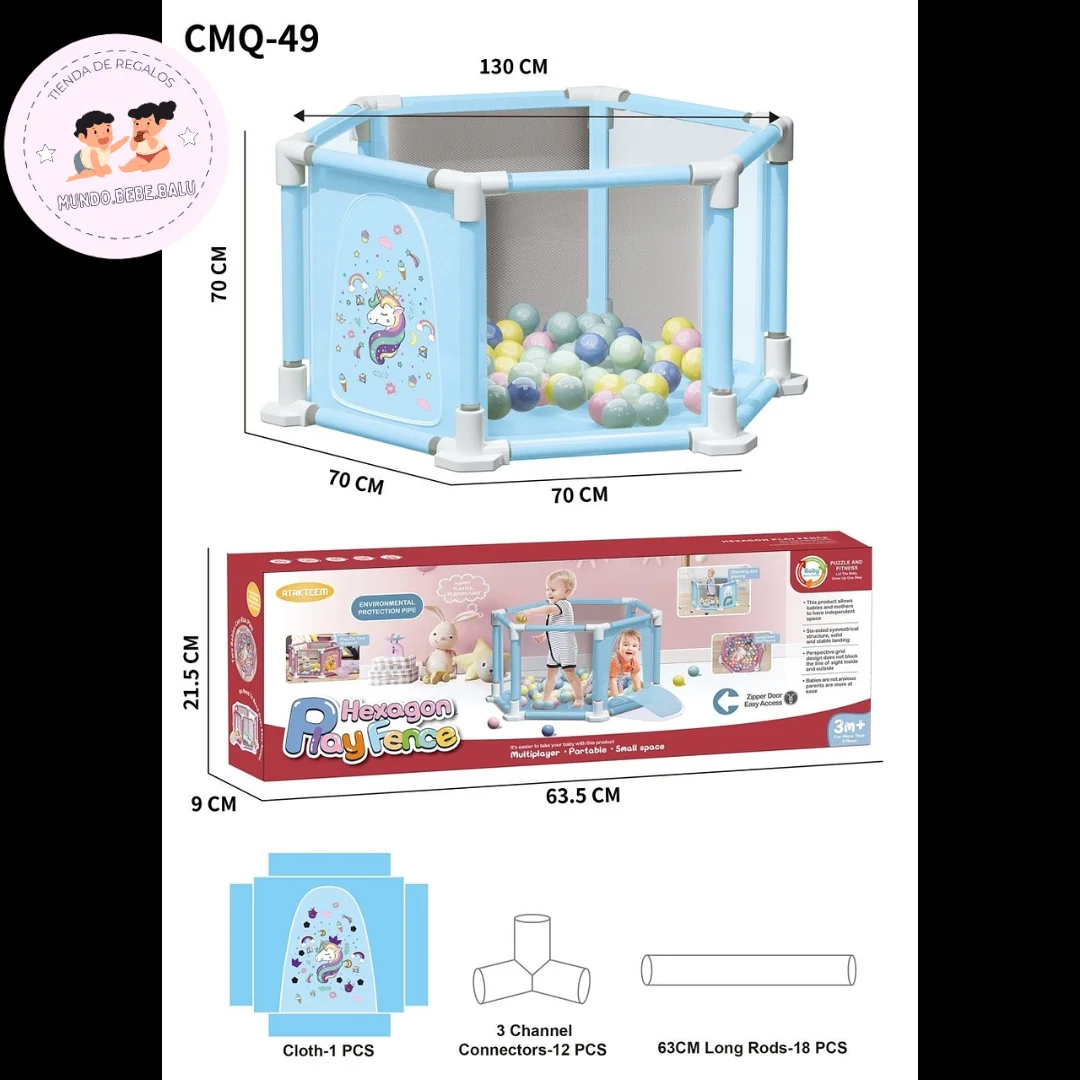 Corral de juegos para bebés