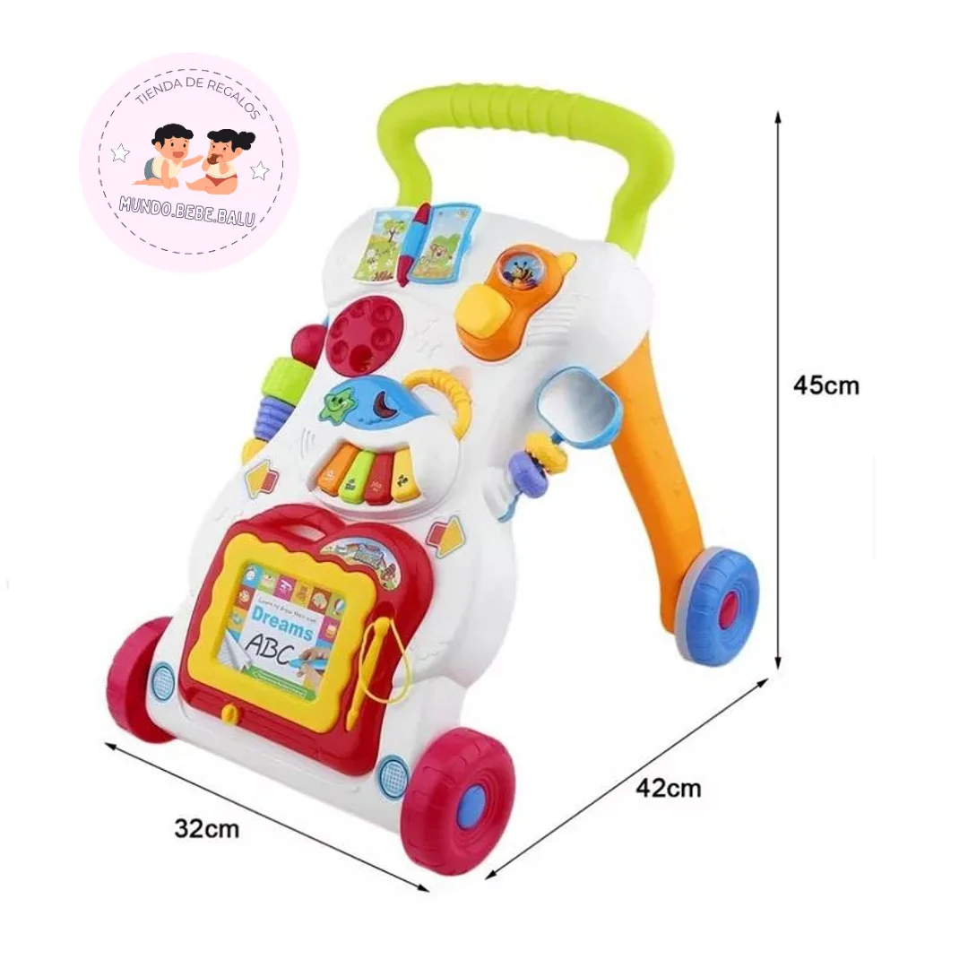 Andador musical y educativo para bebés