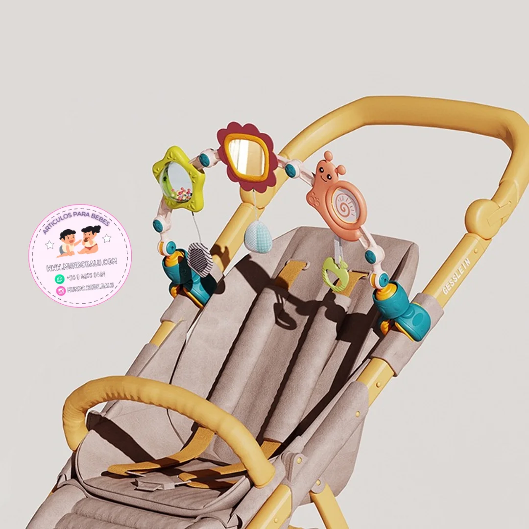 Juguete colgante para cochecito y cuna.