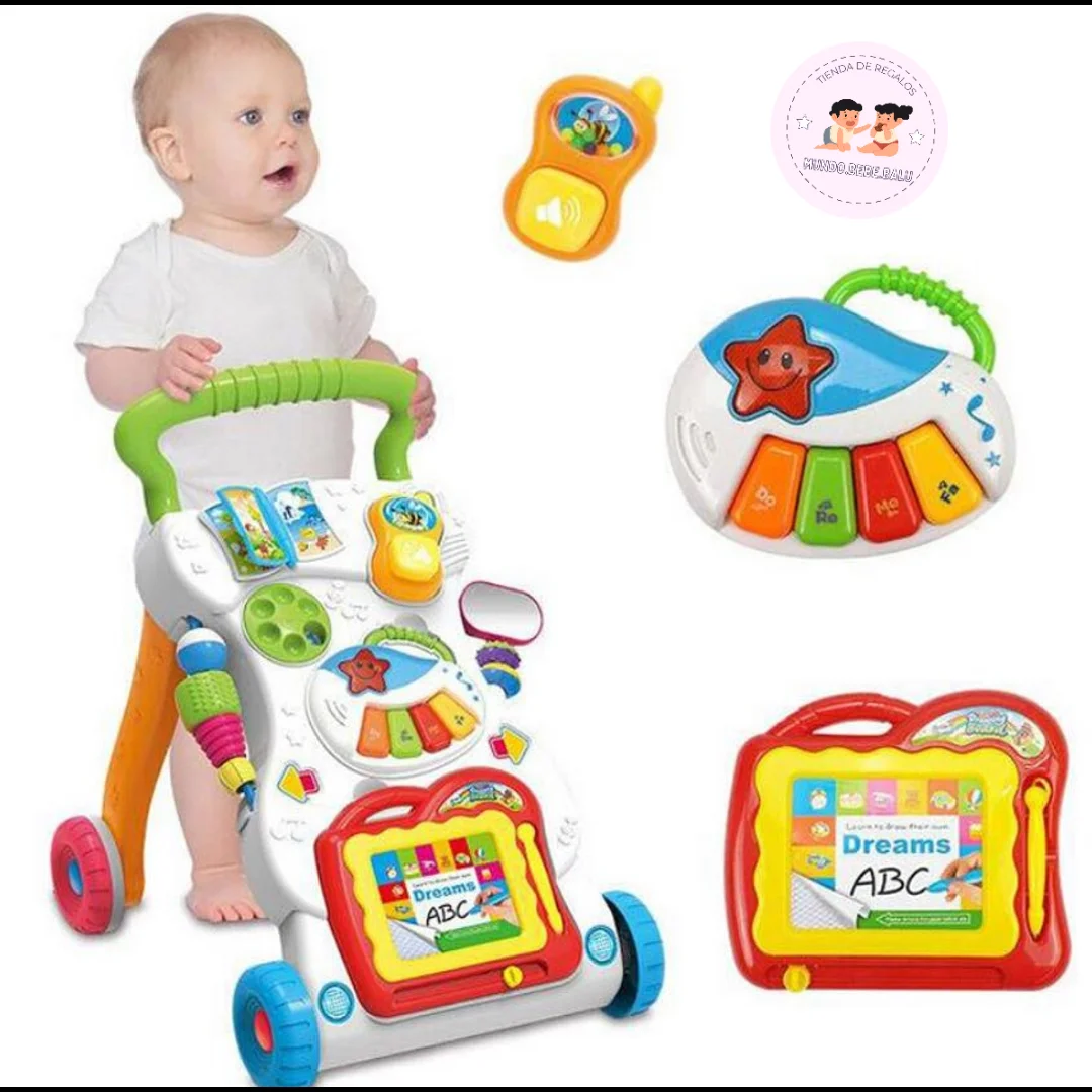 Andador musical y educativo para bebés