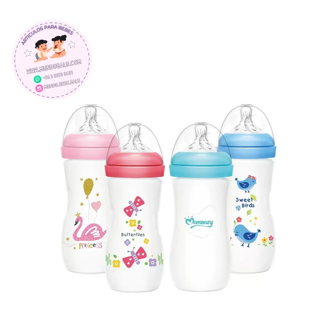 Biberones para bebés con asas