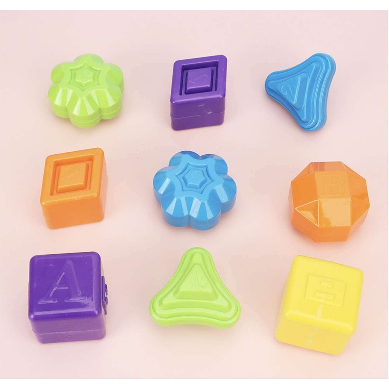 Juego de bloques de formas para bebés