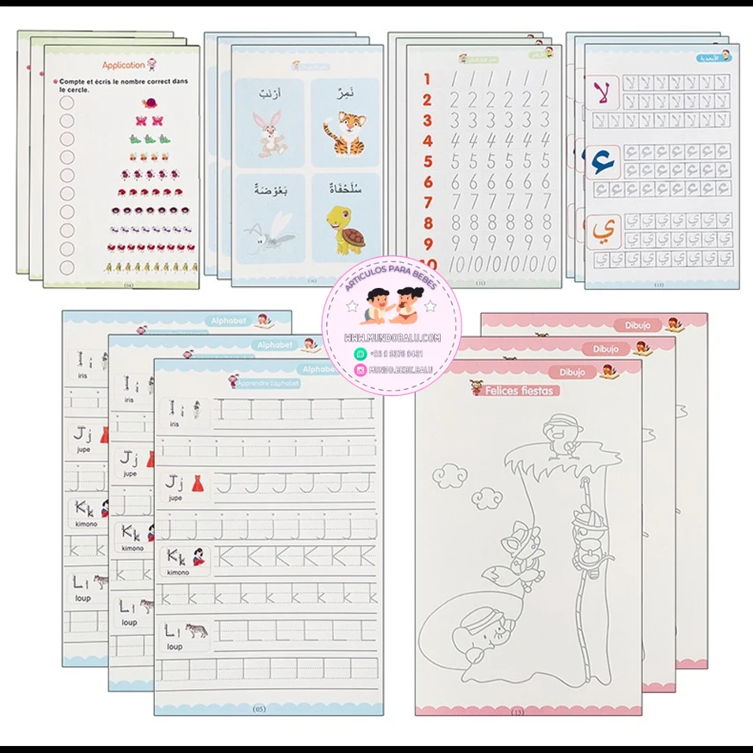 Cuadernos de práctica para niños