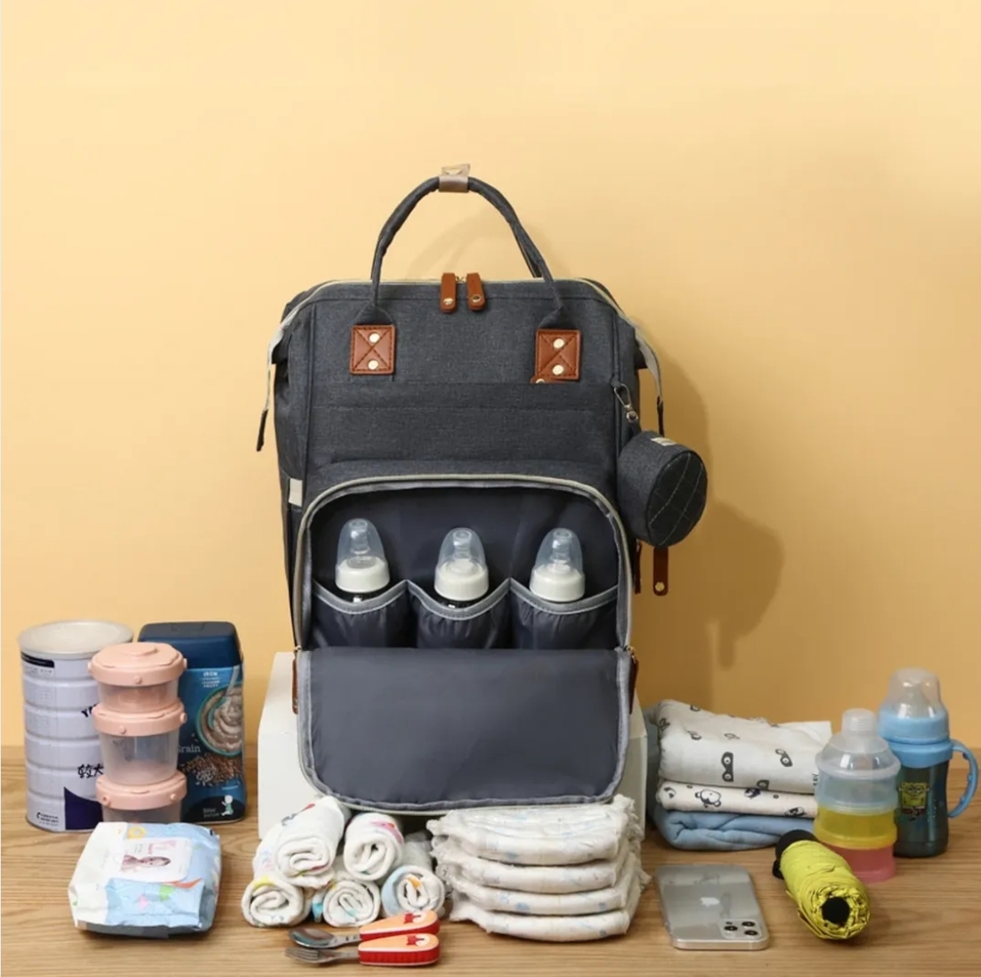 Mochila organizadora para bebé