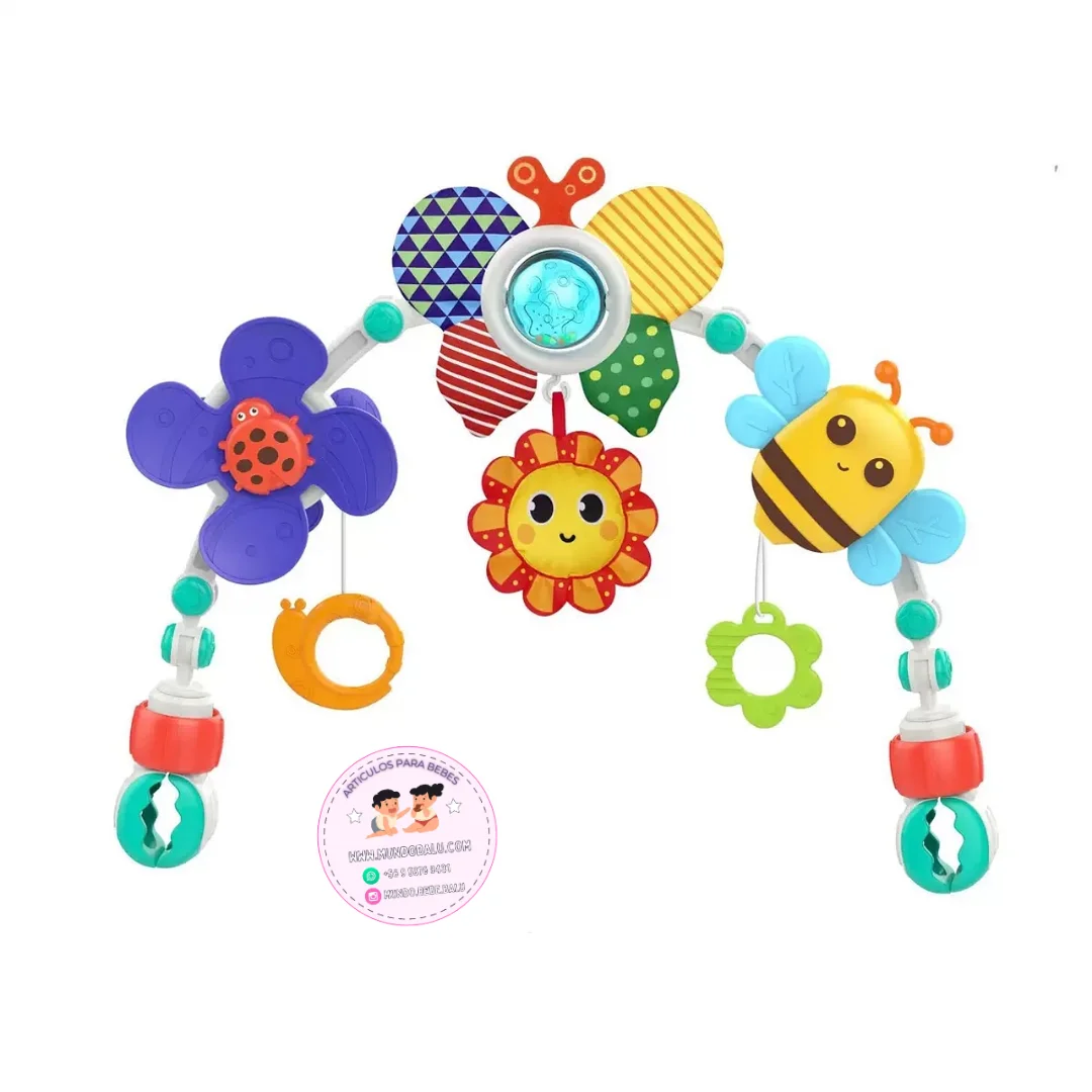 Juguete colgante para cochecito y cuna.