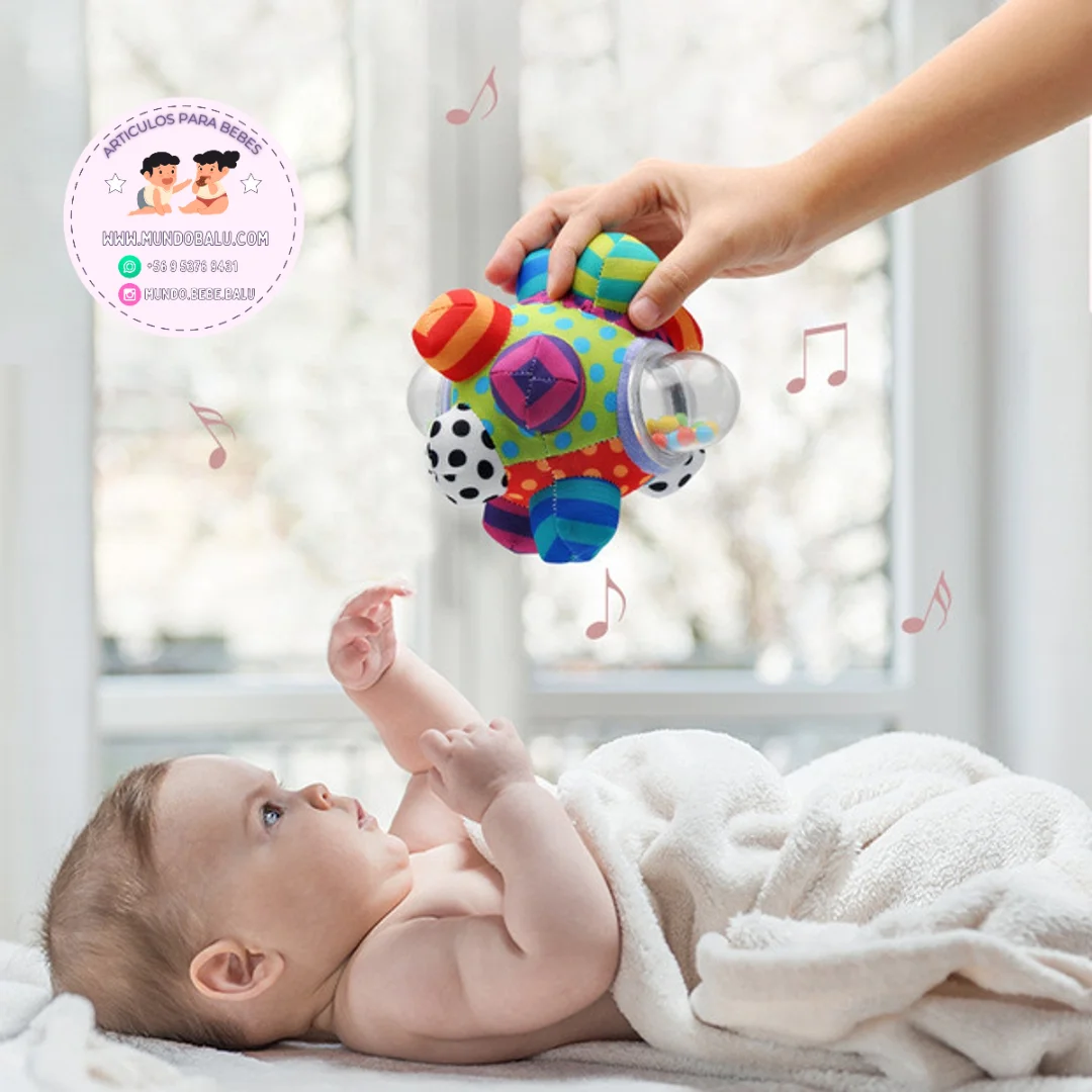 Pelota sensorial para bebés