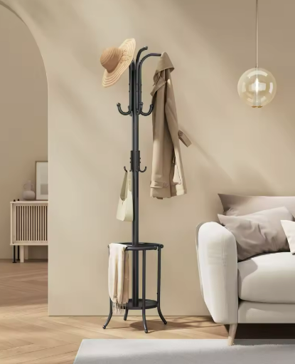 Metal Coat Rack Stand