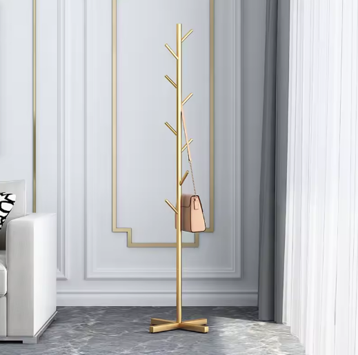 Modern Gold Coat Rack