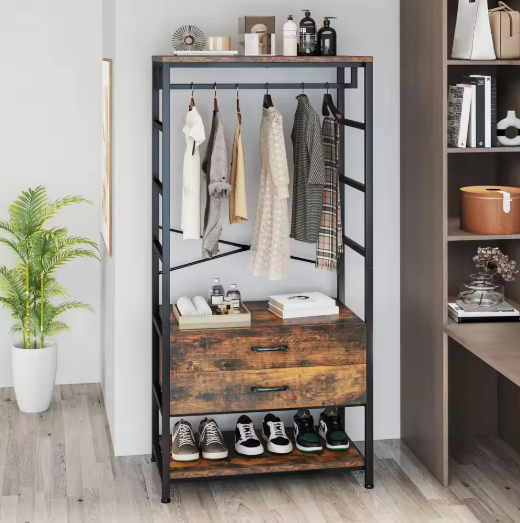 Industrial Style Wardrobe Closet