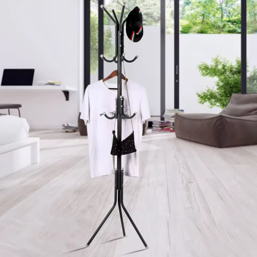 Metal Coat Rack Stand