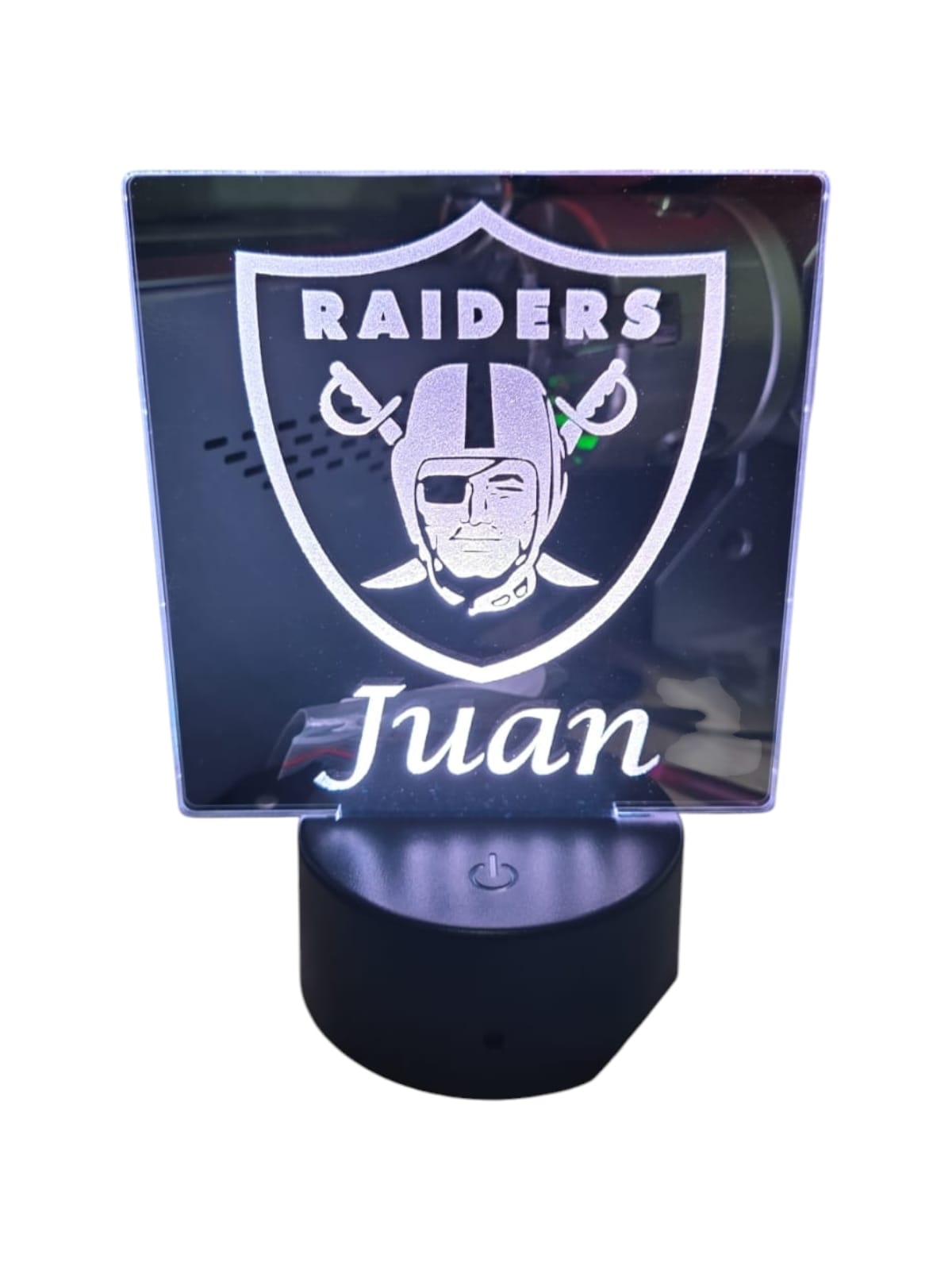 LAMPARA ACRILICO PERSONALIZADA