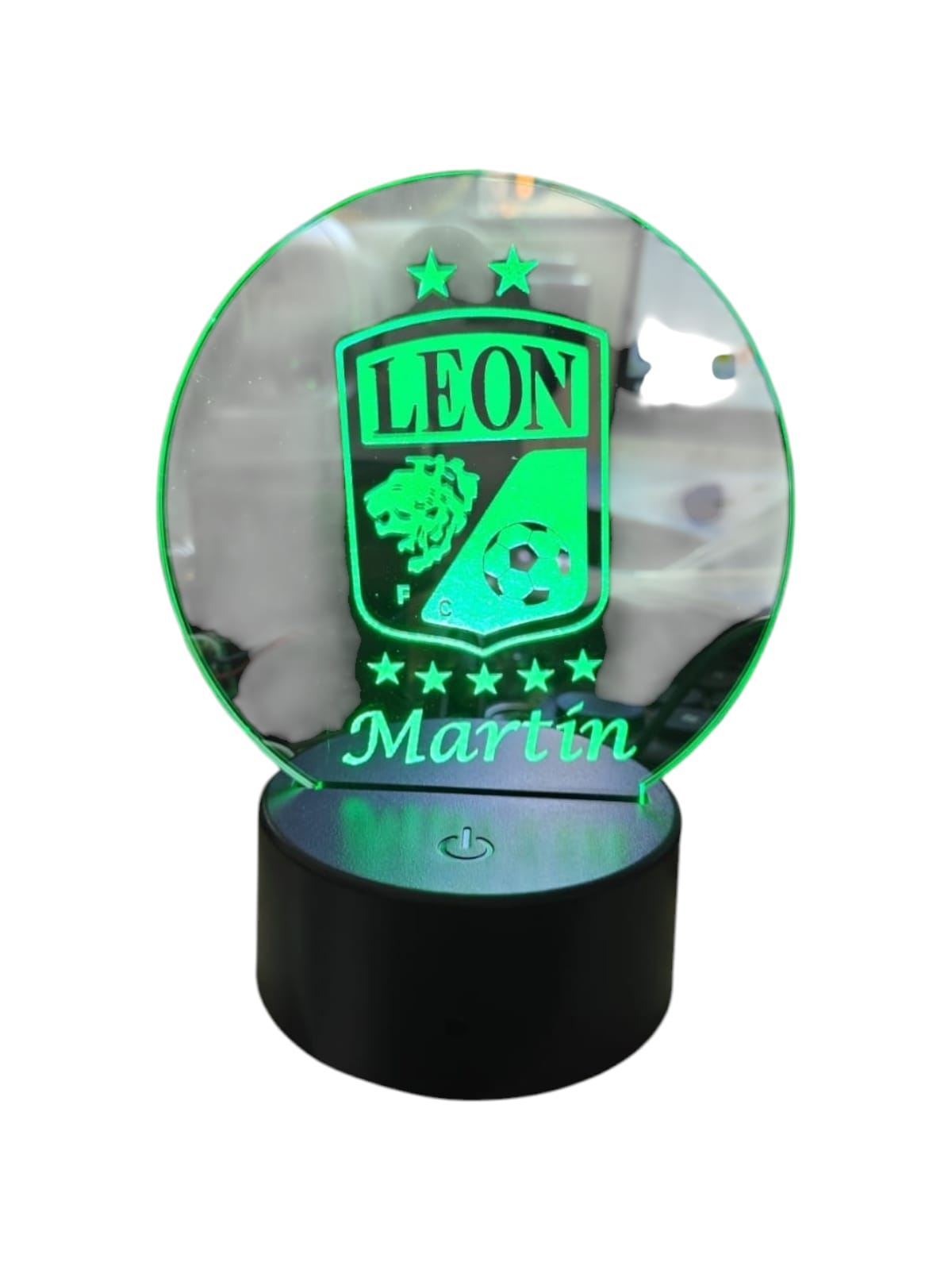 LAMPARA ACRILICO PERSONALIZADA