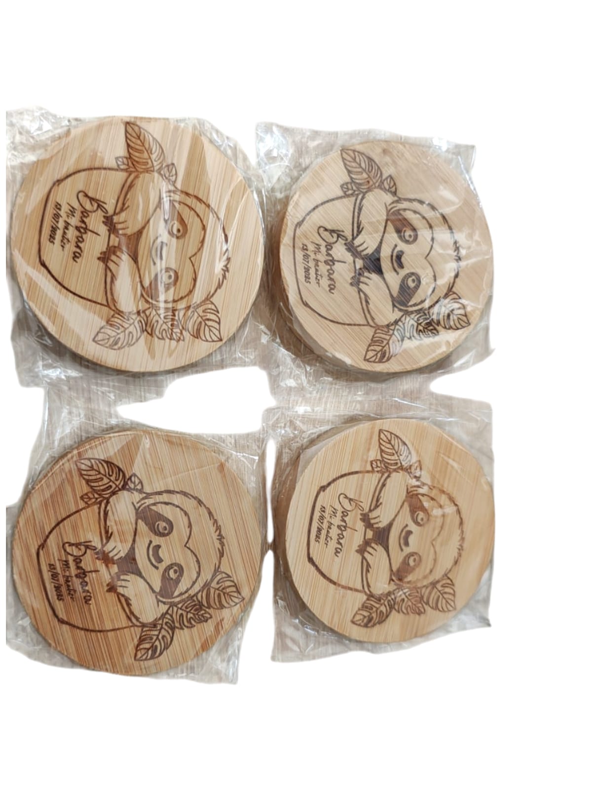 DESTAPADORES BAMBÚ PERSONALIZADOS