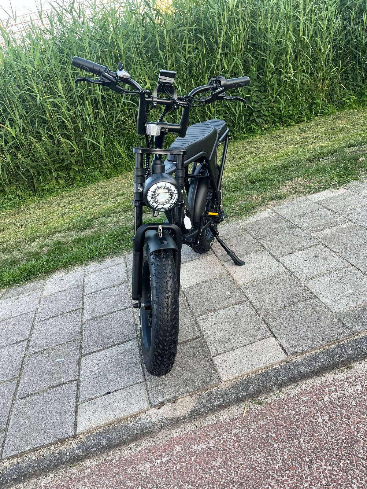 Ouxi V8.3 Fatbike 2024 Model - Hydraulische Remmen kleur zwart