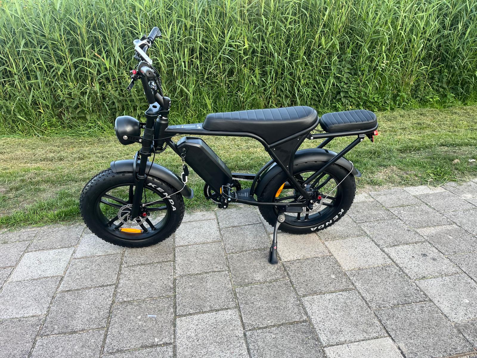 Ouxi V8.3 Fatbike 2024 Model - Hydraulische Remmen kleur zwart