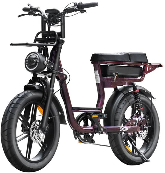  Fatbike V20 comfort kleur paars 2026