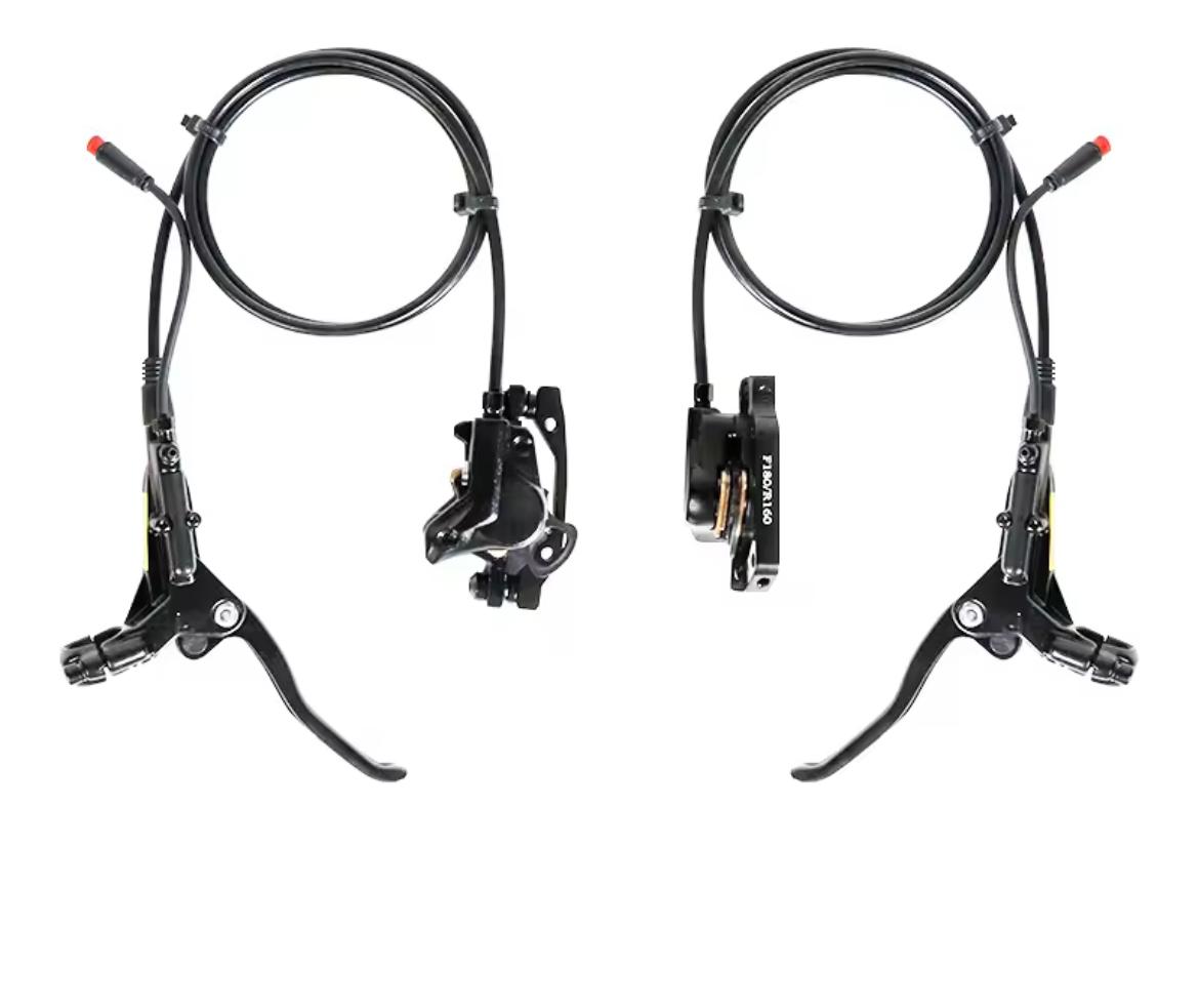 Fatbike V20 hydraulische remset compleet van logan kleur zwart