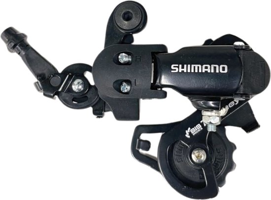 Fatbikes Shimano Achterderailleur pas V8-, H9-, V8 Plus-, en V8 Max-modellen - 6/7-speed  kleur zwart