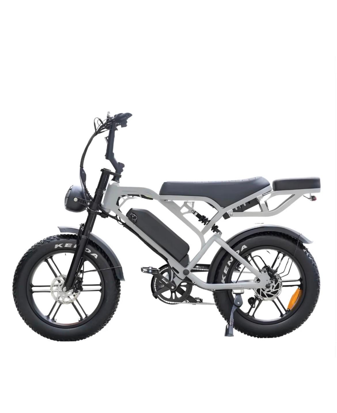 Fatbike V20 pro  hydraulische remmen kleur nardo grey