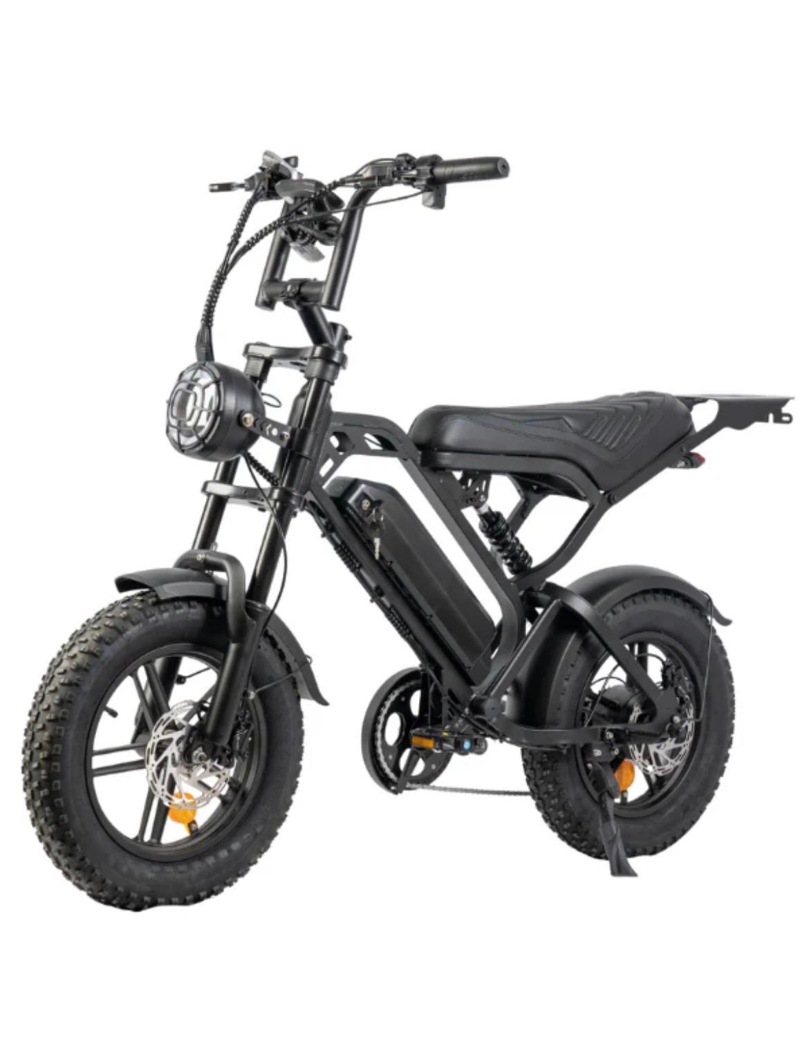 Fatbike V20 pro Mini  hydraulische remmen kleur zwart 