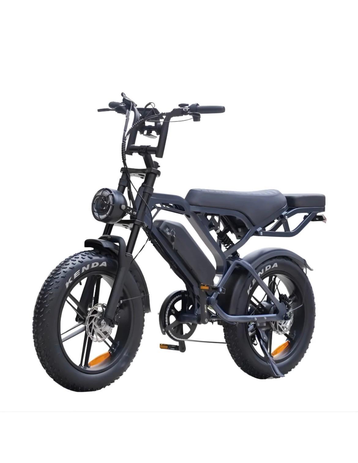 Fatbike V20 pro  hydraulische remmen kleur dark grey 