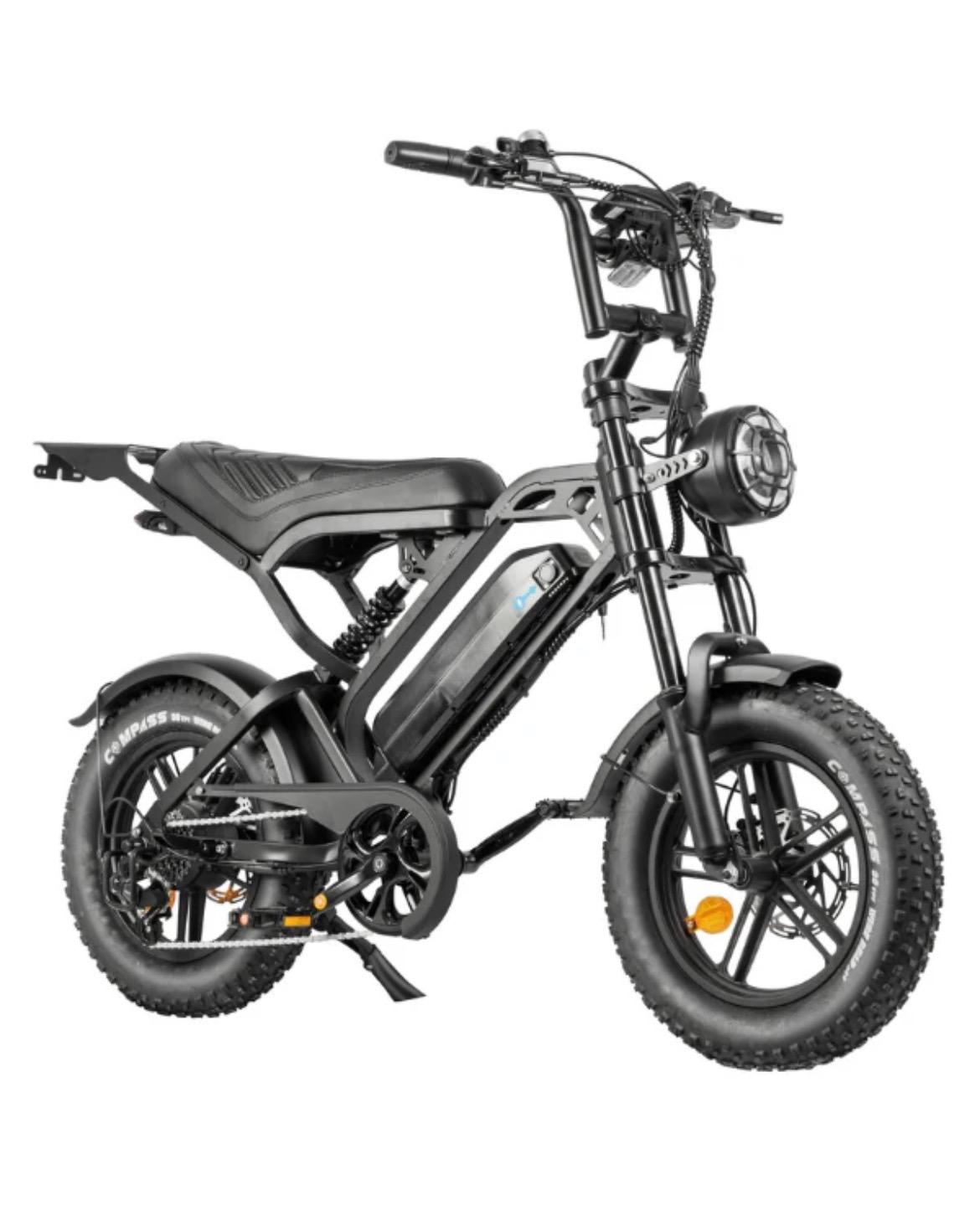 Fatbike V20 pro Mini  hydraulische remmen kleur zwart 