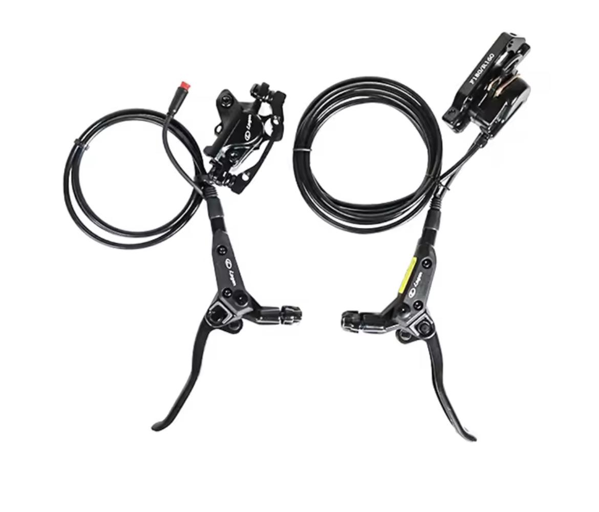 Fatbike V20 hydraulische remset compleet van logan kleur zwart