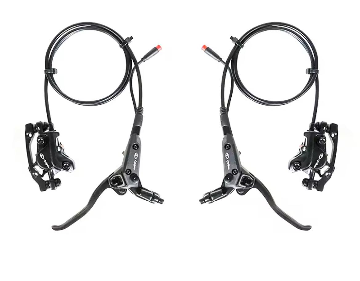 Fatbike V20 hydraulische remset compleet van logan kleur zwart