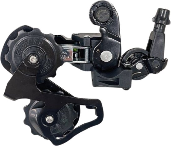 Fatbikes Shimano Achterderailleur pas V8-, H9-, V8 Plus-, en V8 Max-modellen - 6/7-speed  kleur zwart