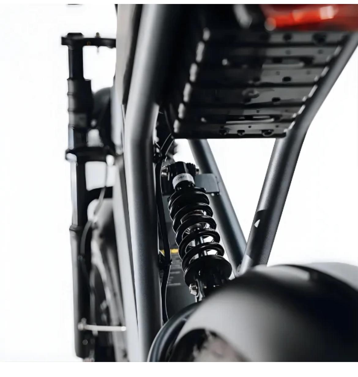 Fatbike ouxi h9 hydraulische remmen kleur zwart