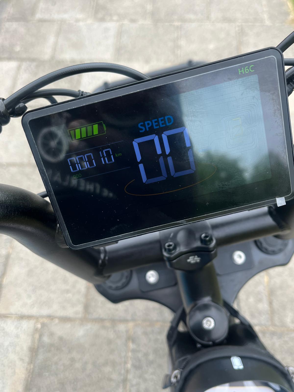 Fatbike V20 pro hydraulische remmen kleur zwart